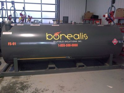 Storage Tank // Oil Field Equipment 