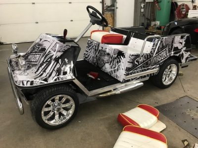 Harley Davidson Wrap // Golf Cart Wraps 