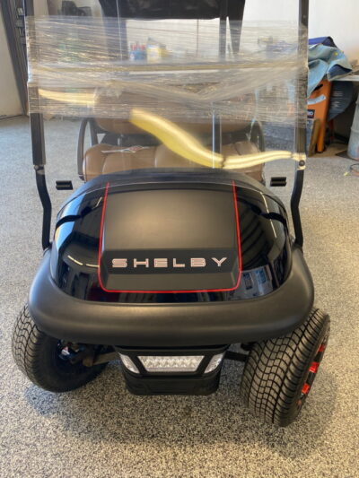 Shelby Golf Cart Black // Golf Carts