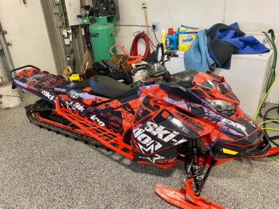 Snowmobile Wrap // Outdoor Motor Sports